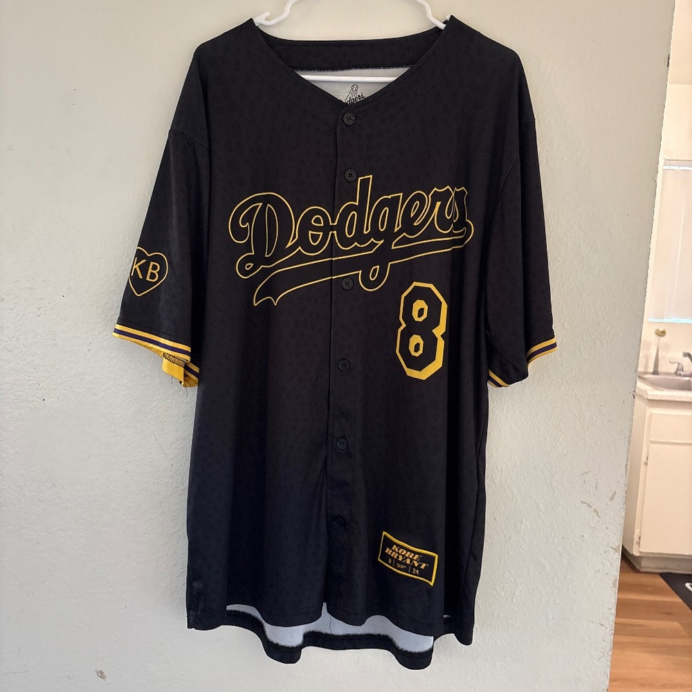 KOBE BRYANT DODGERS JERSEY